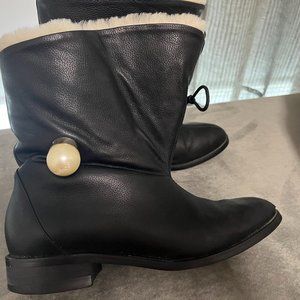 Dark brown Jimmy Choo London booties